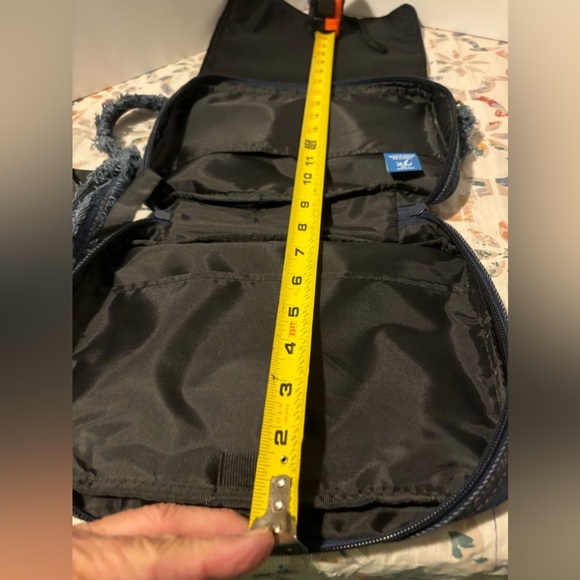 Blue Jean Denim Bible Bag From White Dove Designs Size L - Picture 8 of 8